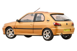 Peugeot 306 S16 Blaze Yellow Norev 1:18 184940 Metall – Bild 3 von 3