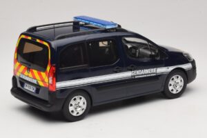 Peugeot Partner Gendarmerie Dunkelblau Norev 1:18 184890 Metall – Bild 2 von 6