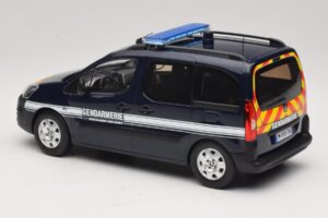 Peugeot Partner Gendarmerie Dunkelblau Norev 1:18 184890 Metall – Bild 5 von 6