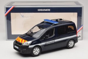 Peugeot Partner Gendarmerie Dunkelblau Norev 1:18 184890 Metall – Bild 6 von 6
