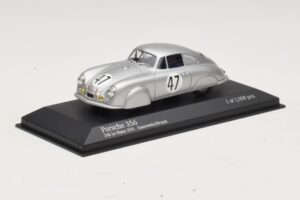 Porsche 356 #47 Sauerwein / Brunet 24 Hours of Le Mans 1951 Minichamps 1:43 400516747 Metall – Bild 2 von 4