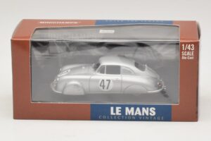 Porsche 356 #47 Sauerwein / Brunet 24 Hours of Le Mans 1951 Minichamps 1:43 400516747 Metall – Bild 4 von 4