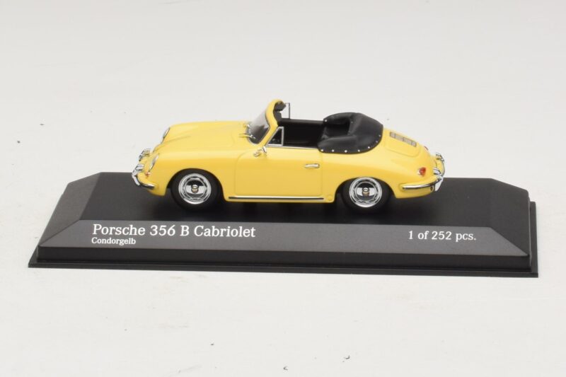 Porsche 356 B Cabriolet Gelb Minichamps 1:43 Porsche 356 B Cabriolet Gelb Minichamps 1:43 400064334 Metall