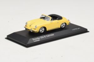 Porsche 356 B Cabriolet Gelb Minichamps 1:43 400064334 Metall – Bild 2 von 4