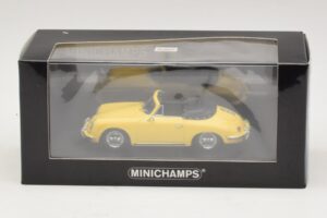 Porsche 356 B Cabriolet Gelb Minichamps 1:43 400064334 Metall – Bild 4 von 4