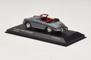 Porsche 356C Cabriolet Grau Minichamps 1:43 430062339 Metall – Bild 3 von 4