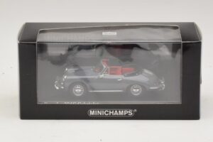 Porsche 356C Cabriolet Grau Minichamps 1:43 430062339 Metall – Bild 4 von 4