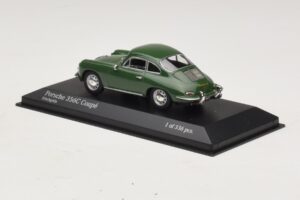 Porsche 356C Dunkelgrün Minichamps 1:43 430062329 Metall – Bild 3 von 4