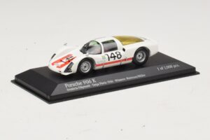 Porsche 906 K Scuderia Filipinetti #148 W. Mairesse / H. Muller Targa Florio Winners 1966 Minichamps 1:43 400666648 Metall – Bild 2 von 4