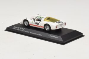 Porsche 906 K Scuderia Filipinetti #148 W. Mairesse / H. Muller Targa Florio Winners 1966 Minichamps 1:43 400666648 Metall – Bild 3 von 4