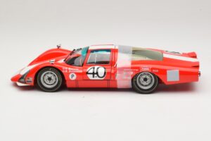 Porsche 906 LH Squadra Tartaruga #40 D. Spoerry / R. Steinemann 12 Hours of Sebring 1967 Minichamps 1:18 100676140 Metall – Bild 4 von 8