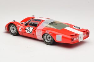 Porsche 906 LH Squadra Tartaruga #40 D. Spoerry / R. Steinemann 12 Hours of Sebring 1967 Minichamps 1:18 100676140 Metall – Bild 7 von 8