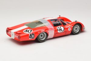 Porsche 906 LH Squadra Tartaruga #40 D. Spoerry / R. Steinemann 12 Hours of Sebring 1967 Minichamps 1:18 100676140 Metall – Bild 3 von 8