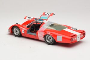 Porsche 906 LH Squadra Tartaruga #40 D. Spoerry / R. Steinemann 12 Hours of Sebring 1967 Minichamps 1:18 100676140 Metall – Bild 5 von 8