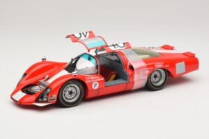 Porsche 906 LH Squadra Tartaruga #40 D. Spoerry / R. Steinemann 12 Hours of Sebring 1967 Minichamps 1:18 100676140 Metall – Bild 2 von 8