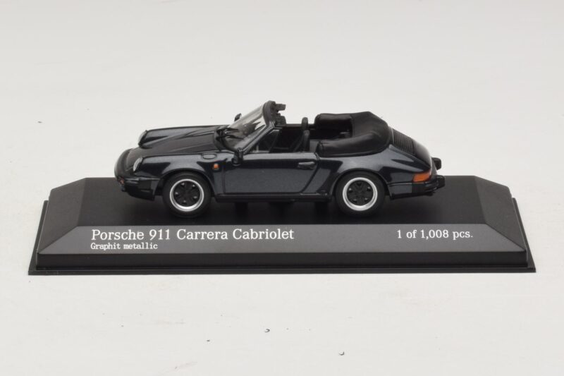 Porsche 911 930 Carrera Cabriolet Grau Metallic Minichamps 1:43 Porsche 911 930 Carrera Cabriolet Grau Metallic Minichamps 1:43 430062037 Metall