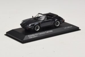 Porsche 911 930 Carrera Cabriolet Grau Metallic Minichamps 1:43 430062037 Metall – Bild 2 von 4