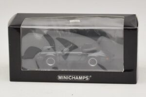 Porsche 911 930 Carrera Cabriolet Grau Metallic Minichamps 1:43 430062037 Metall – Bild 4 von 4