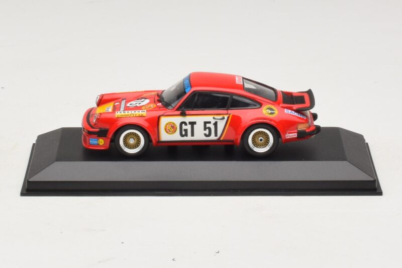 Porsche 911 934 #51 T. Hezemans Winner Nurburgring 1976 Minichamps 1:43 400766451 Metall