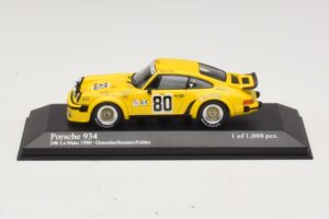 Porsche 911 934 #80 Gonzalez / Romero 24 Hours of Le Mans 1980 Minichamps 1:43 400806480 Metall
