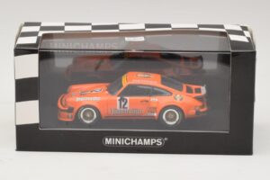 Porsche 911 934 Jagermeister #12 H. Kelleners DRM Nurburgring 1976 Minichamps 1:43 400766412 Metall – Bild 4 von 4