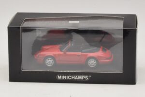 Porsche 911 964 Carrera 2 Cabriolet Rot Minichamps 1:43 430067330 Metall – Bild 4 von 4