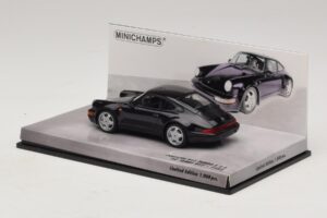 Porsche 911 964 Turbo S 3.6 30 Jahre Jubiläum Schwarz Minichamps 1:43 436069171 Metall – Bild 3 von 5