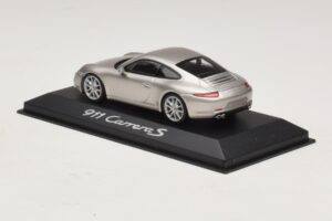 Porsche 911 991 Carrera S Silber Metallic Minichamps 1:43 WAP0200130C Metall – Bild 3 von 4
