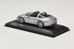 Porsche 911 991 Targa Silber Minichamps 1:43 410062442 Metall – Bild 3 von 4