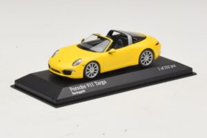Porsche 911 991 Targa Gelb Minichamps 1:43 410062441 Metall – Bild 2 von 4