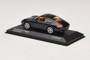Porsche 911 991 Turbo S Blau Metallic Minichamps 1:43 410062220 Metall – Bild 3 von 4