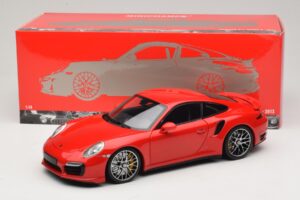 Porsche 911 991 Turbo S Rot Minichamps 1:18 110062320 Metall – Bild 8 von 8