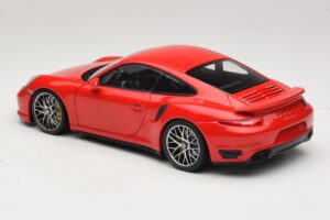 Porsche 911 991 Turbo S Rot Minichamps 1:18 110062320 Metall – Bild 7 von 8