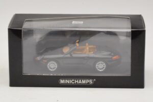 Porsche 911 996 Cabriolet Schwarz Metallic Minichamps 1:43 400061090 Metall – Bild 4 von 4