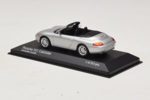Porsche 911 996 Cabriolet Silber Metallic Minichamps 1:43 400061091 Metall – Bild 3 von 4