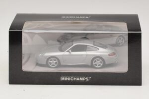 Porsche 911 996 Carrera 40 Jahre Jubiläum Silber Minichamps 1:43 436061070 Metall – Bild 4 von 5