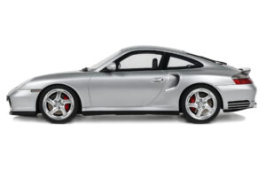 Porsche 911 996 Turbo Polar Silver GT Spirit 1:18 GT567 Resin – Bild 3 von 5