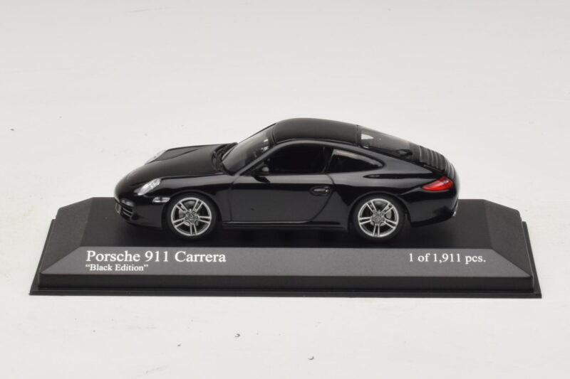 Porsche 911 997 Carrera Black Edition Minichamps 1:43 400066425 Metall