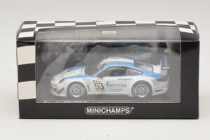 Porsche 911 997 GT3 R #53 Vannelet / Pyroles Class Winners 24 Hours of Spa 2010 Minichamps 1:43 400108953 Metall – Bild 4 von 4