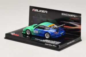 Porsche 911 997 GT3 R Falken #44 Nurburgring 2011 Minichamps 1:43 447116144 Metall – Bild 3 von 5