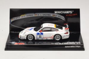 Porsche 911 997 GT3 RS #11 24 Hours Nurburgring 2010 Minichamps 1:43 437106711 Metall