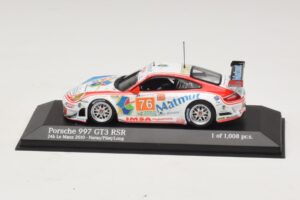 Porsche 911 997 GT3 RSR GT2 #76 R. Narac / J-K. Vernay / P. Pilet 24 Hours of Le Mans 2010 Minichamps 1:43 410106976 Metall