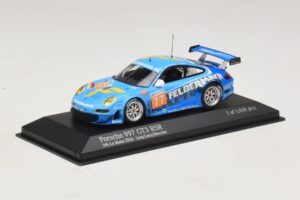 Porsche 911 997 GT3 RSR GT2 #77 M. Lieb / R. Lietz / W. Henzler 24 Hours of Le Mans 2010 Minichamps 1:43 410106977 Metall – Bild 2 von 4