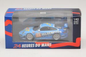 Porsche 911 997 GT3 RSR GT2 #77 M. Lieb / R. Lietz / W. Henzler 24 Hours of Le Mans 2010 Minichamps 1:43 410106977 Metall – Bild 4 von 4