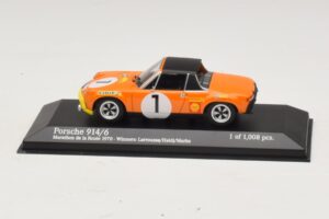 Porsche 914/6 #1 G. Larrousse / H. Marko Winners Marathon de la Route 1970 Minichamps 1:43 400706501 Metall