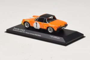 Porsche 914/6 #1 G. Larrousse / H. Marko Winners Marathon de la Route 1970 Minichamps 1:43 400706501 Metall – Bild 3 von 4