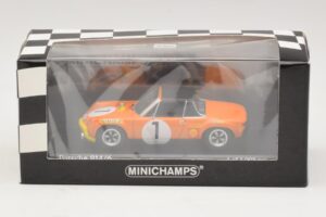 Porsche 914/6 #1 G. Larrousse / H. Marko Winners Marathon de la Route 1970 Minichamps 1:43 400706501 Metall – Bild 4 von 4