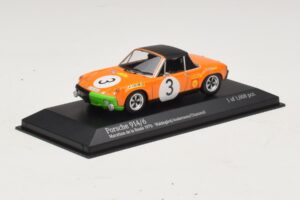 Porsche 914/6 #3 B. Waldegard / O. Andersson Marathon de la Route 1970 Minichamps 1:43 400706503 Metall – Bild 2 von 4