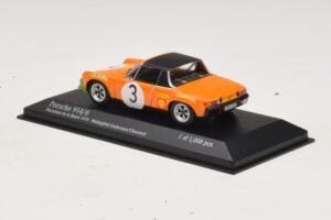 Porsche 914/6 #3 B. Waldegard / O. Andersson Marathon de la Route 1970 Minichamps 1:43 400706503 Metall – Bild 3 von 4
