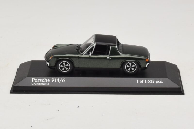 Porsche 914/6 Grün Minichamps 1:43 Porsche 914/6 Grün Minichamps 1:43 400065060 Metall